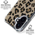 Leopard Print iPhone 16 Clear Case